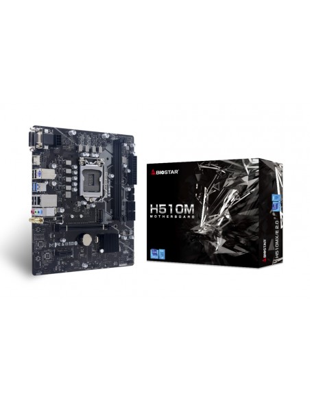 Biostar H510MX E 2.0 placa base Intel H510 LGA 1200 ATX