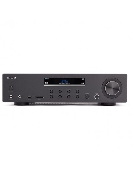 Aiwa AMU-120BTBK amplificador de audio 2.0 canales Hogar Negro