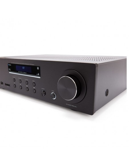 Aiwa AMU-120BTBK amplificador de audio 2.0 canales Hogar Negro