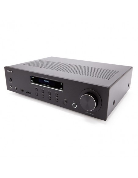 Aiwa AMU-120BTBK amplificador de audio 2.0 canales Hogar Negro