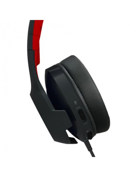 Hori NSW-200U auricular y casco Auriculares Alámbrico De mano Juego Negro, Rojo