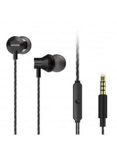 Aiwa ESTM-50BK auricular y casco Auriculares Alámbrico Dentro de oído Música