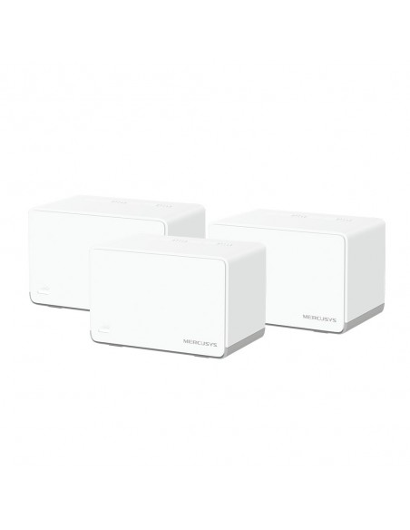 Mercusys HALO H70X (2-PACK) sistema Wi-Fi Mesh (Wi-Fi en malla) Doble banda (2,4 GHz   5 GHz) Wi-Fi 6 (802.11ax) Blanco 3