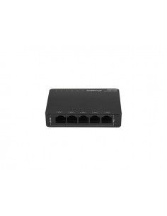 Lanberg DSP3-1005-60W switch No administrado Gigabit Ethernet (10 100 1000) Energía sobre Ethernet (PoE) Negro