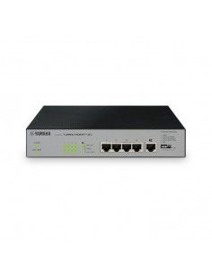 Yamaha SWR2100P-5G switch No administrado L2 Gigabit Ethernet (10 100 1000) Negro, Gris