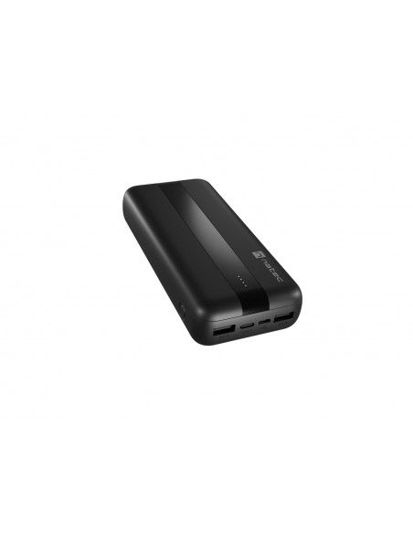 NATEC powerbank Trevi 20000mAh 2x USB-A + 1x USB-C Negro