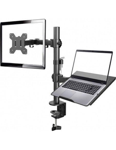Gembird MA-DA-02 soporte para monitor 68,6 cm (27") Gris