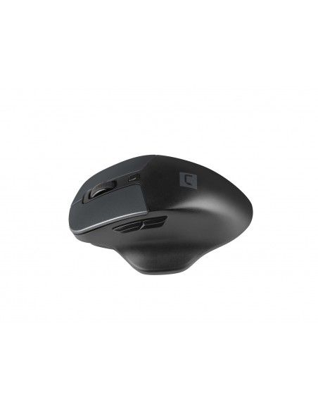 NATEC Pel?, BlackBird 2, Silent, Wireless, 1600 DPI, Optin?, Juodas ratón RF inalámbrico IR LED