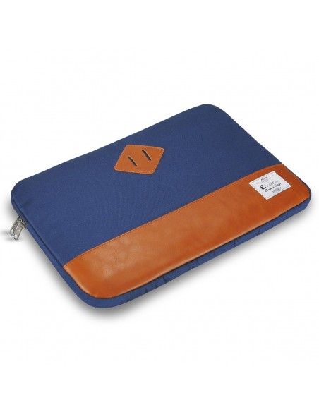 e-Vitta Sleeve Heritage maletines para portátil 39,6 cm (15.6") Funda Azul, Marrón