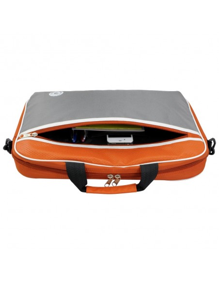 e-Vitta Retro bag maletines para portátil 31,8 cm (12.5") Bandolera Gris, Naranja