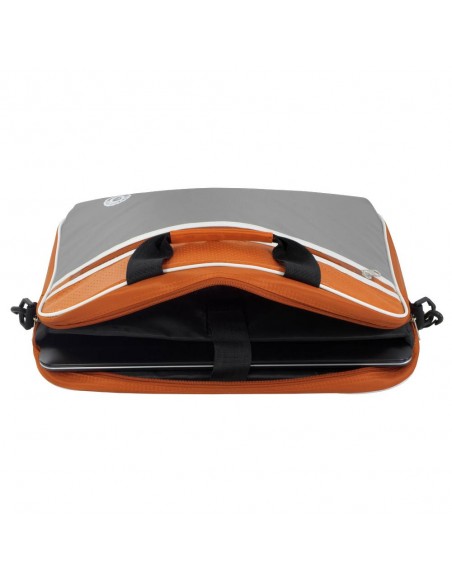 e-Vitta Retro bag maletines para portátil 31,8 cm (12.5") Bandolera Gris, Naranja