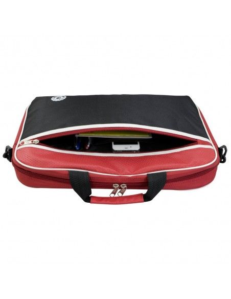 e-Vitta Retro maletines para portátil 31,8 cm (12.5") Maletín Negro, Rojo