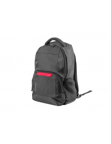 NATEC Eland maletines para portátil 39,6 cm (15.6") Mochila Negro