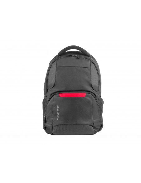 NATEC Eland maletines para portátil 39,6 cm (15.6") Mochila Negro