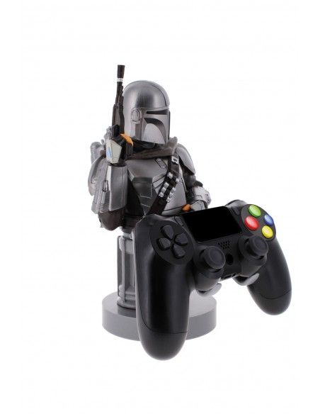 Exquisite Gaming Cable Guys Mandalorian Soporte pasivo Mando de videoconsola, Teléfono móvil smartphone Negro, Marrón, Gris,