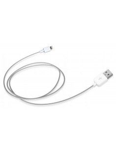 SBS TECABLEUSBIP5 cable de conector Lightning 1 m Blanco