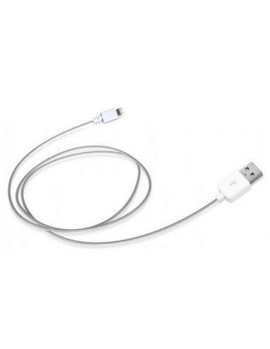 SBS TECABLEUSBIP5 cable de conector Lightning 1 m Blanco