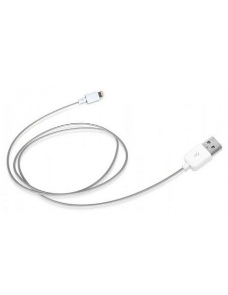 SBS TECABLEUSBIP5 cable de conector Lightning 1 m Blanco