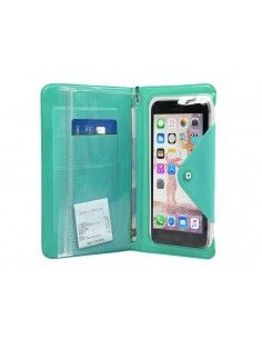 SBS TEWATERBOOK55B funda para teléfono móvil 12,7 cm (5") Funda cartera Azul