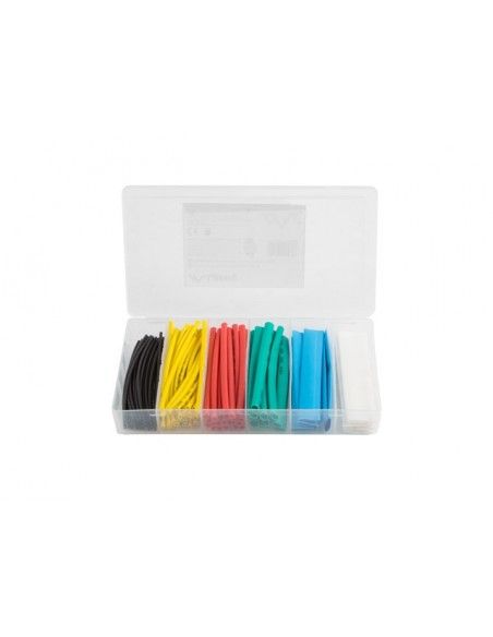 Lanberg ORG01-ST100MC protector de cable Negro, Azul, Verde, Rojo, Amarillo