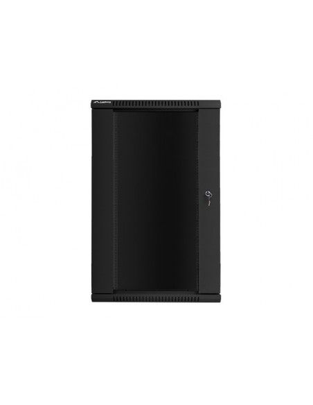 Lanberg WF01-6622-10B armario rack 22U Bastidor de pared Negro