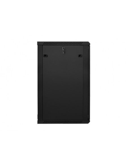 Lanberg WF01-6622-10B armario rack 22U Bastidor de pared Negro