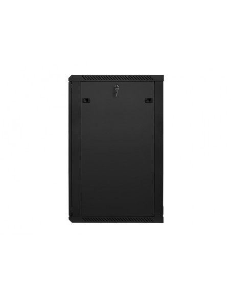 Lanberg WF01-6622-10B armario rack 22U Bastidor de pared Negro
