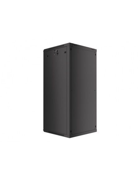 Lanberg WF01-6627-10B armario rack 27U Bastidor de pared Negro