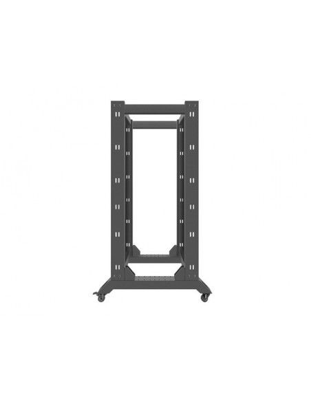 Lanberg OR01-6827-B armario rack 27U Rack o bastidor independiente Negro