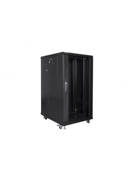 Lanberg FF01-6822-12B armario rack 22U Rack o bastidor independiente Negro