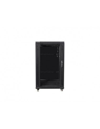 Lanberg FF01-6622-12B armario rack 22U Rack o bastidor independiente Negro