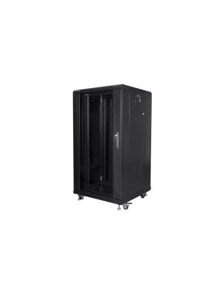 Lanberg FF01-6622-12B armario rack 22U Rack o bastidor independiente Negro