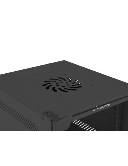 Lanberg WF10-2312-10B armario rack 12U Bastidor de pared Negro