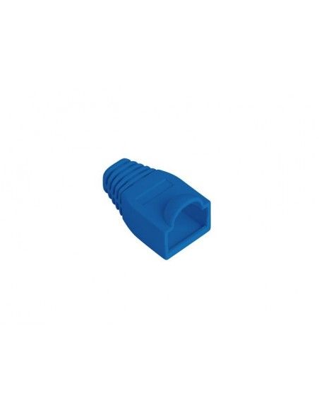 Lanberg Os+?onka na wtyk RJ45 niebieska 100 sztuk Caja protectora para cables Azul