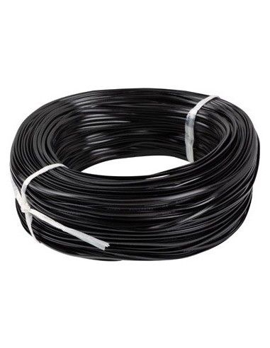 Lanberg TC-2CFL-10CC-1000-BK cable telefónico 100 m Negro