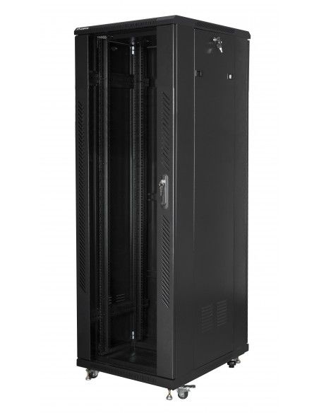 Lanberg FF01-6837-12B armario rack 37U Rack o bastidor independiente Negro