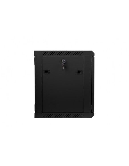 Lanberg WF01-6409-10B armario rack 9U Bastidor de pared Negro