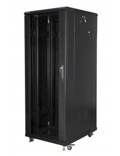 Lanberg FF01-6832-12B armario rack 32U Rack o bastidor independiente Negro