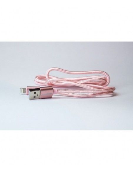 Eightt ECI-2P cable de conector Lightning 1 m Rosa