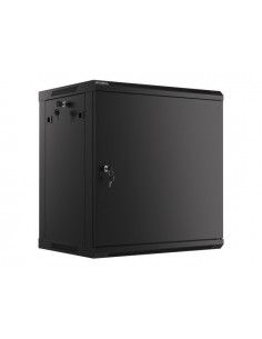 Lanberg WF01-6412-00B armario rack 12U Bastidor de pared Negro