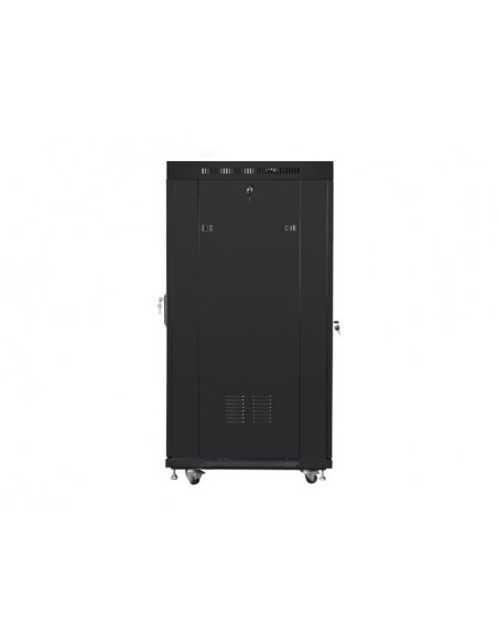 Lanberg FF01-8822-12BL armario rack 22U Rack o bastidor independiente Negro