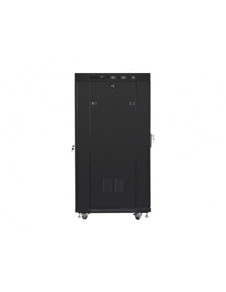 Lanberg FF01-8822-12BL armario rack 22U Rack o bastidor independiente Negro