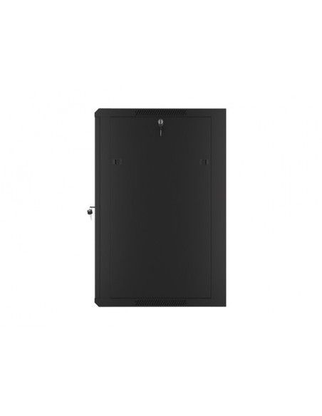 Lanberg WFFA-5618-10B armario rack 18U Bastidor de pared Negro