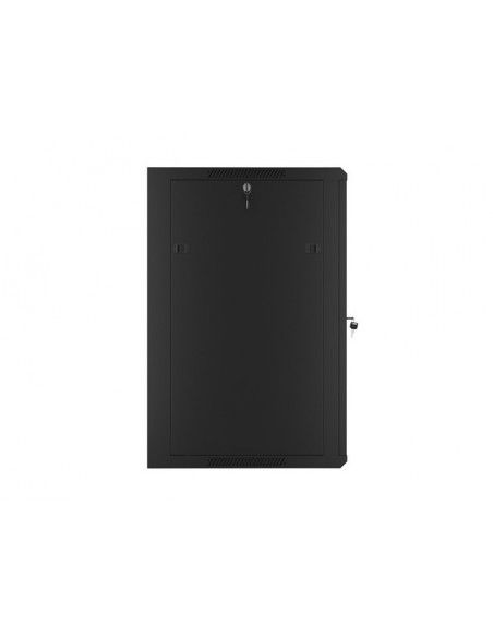 Lanberg WFFA-5618-10B armario rack 18U Bastidor de pared Negro