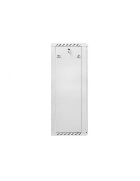 Lanberg WF01-6427-10S armario rack 27U Bastidor de pared Blanco