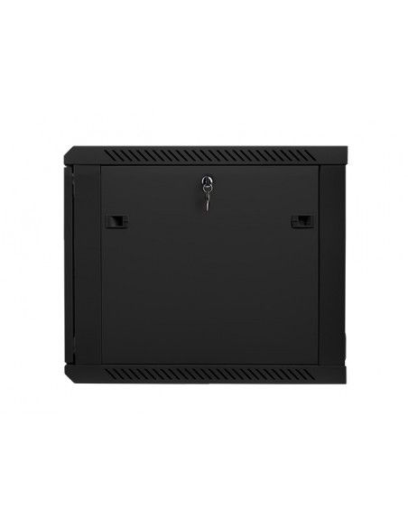 Lanberg WF01-6609-10B armario rack 9U Bastidor de pared Negro