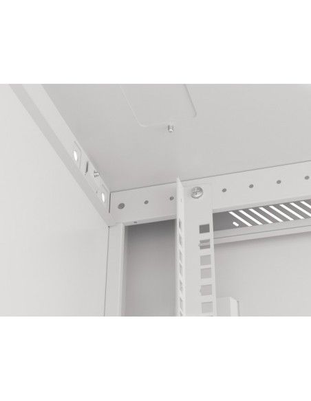 Lanberg WF01-6612-10S armario rack 12U Bastidor de pared Gris
