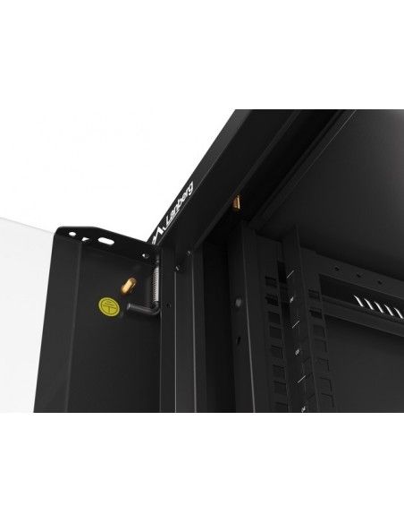 Lanberg WFFA-5606-10B armario rack 6U Bastidor de pared Negro