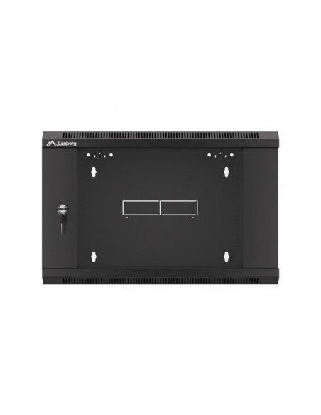 Lanberg WFFA-5606-10B armario rack 6U Bastidor de pared Negro