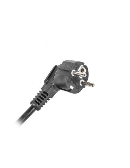 Lanberg PDU-03F-0200-BK unidad de distribución de energía (PDU) 3 salidas AC 1U Negro